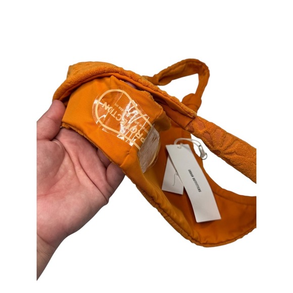 Juillet Josie Bikini Bottom Poppy Terry Orange Small Vacation Resort Floral - Picture 2 of 6